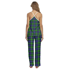 Gordon Modern Tartan Plaid Cami Pajamas Sets