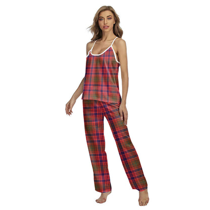 Lumsden Modern Tartan Plaid Cami Pajamas Sets