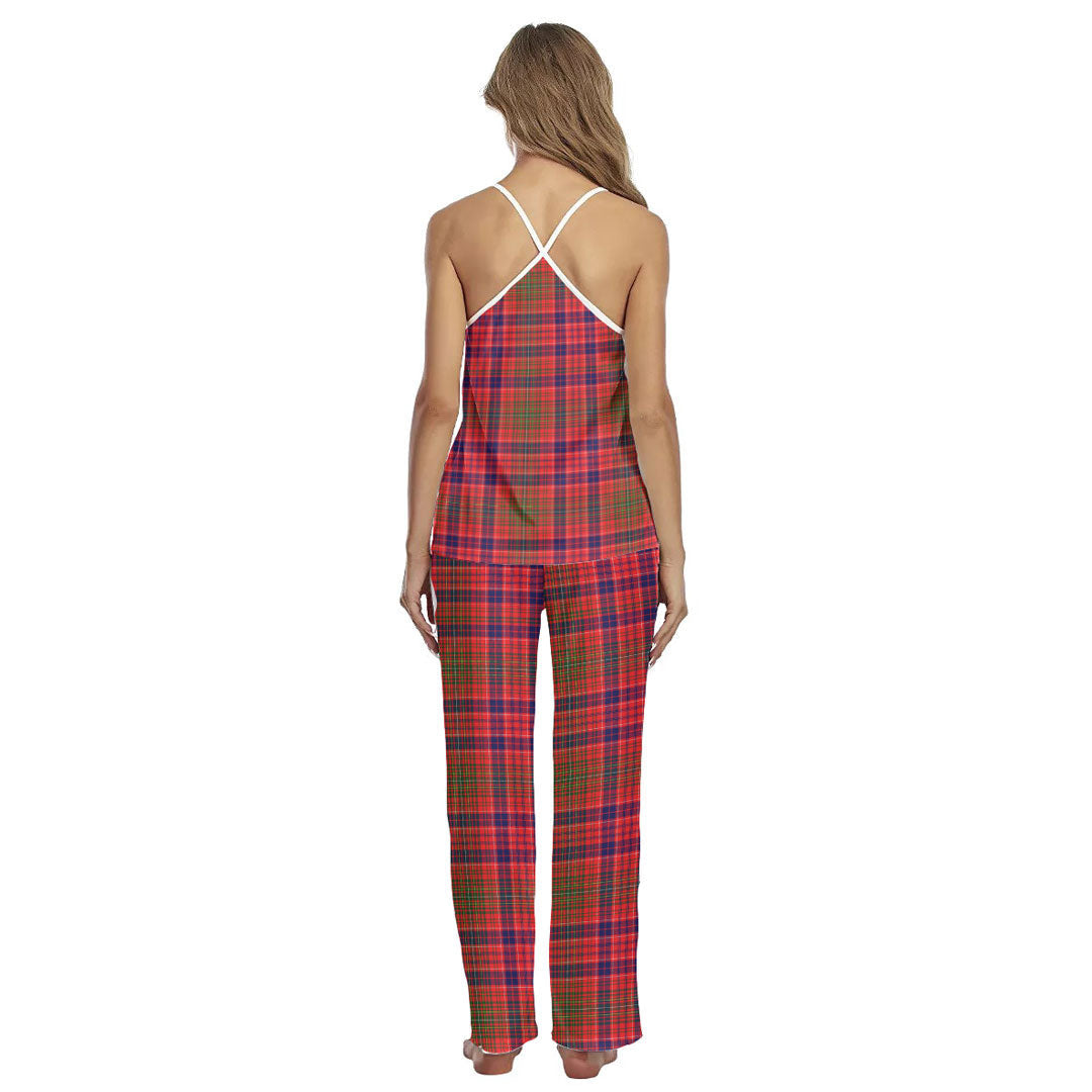 Lumsden Modern Tartan Plaid Cami Pajamas Sets