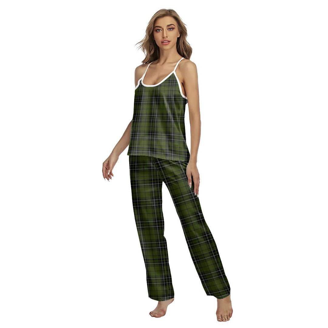 MacLean Hunting Tartan Plaid Cami Pajamas Sets