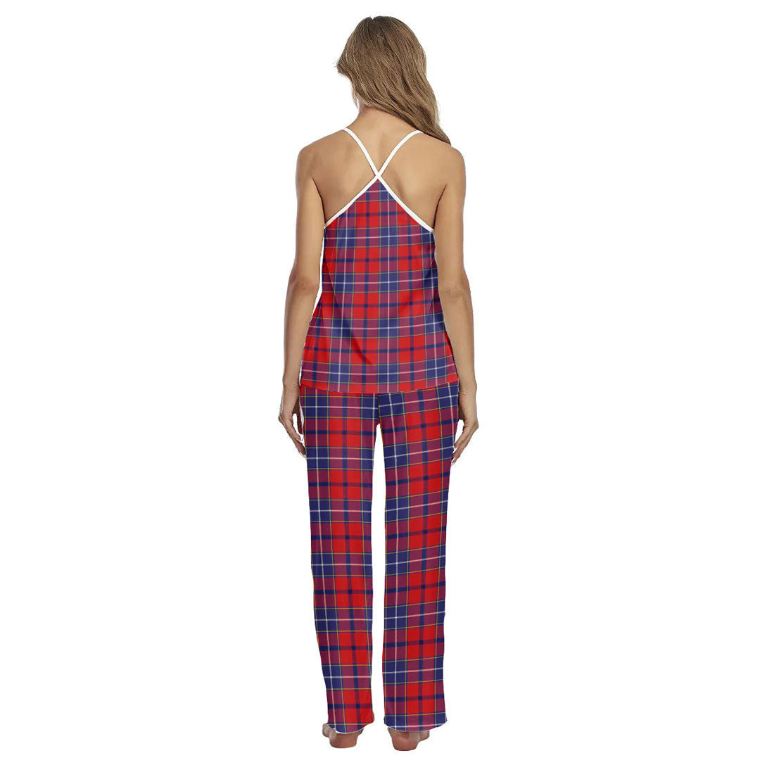 Wishart Dress Tartan Plaid Cami Pajamas Sets