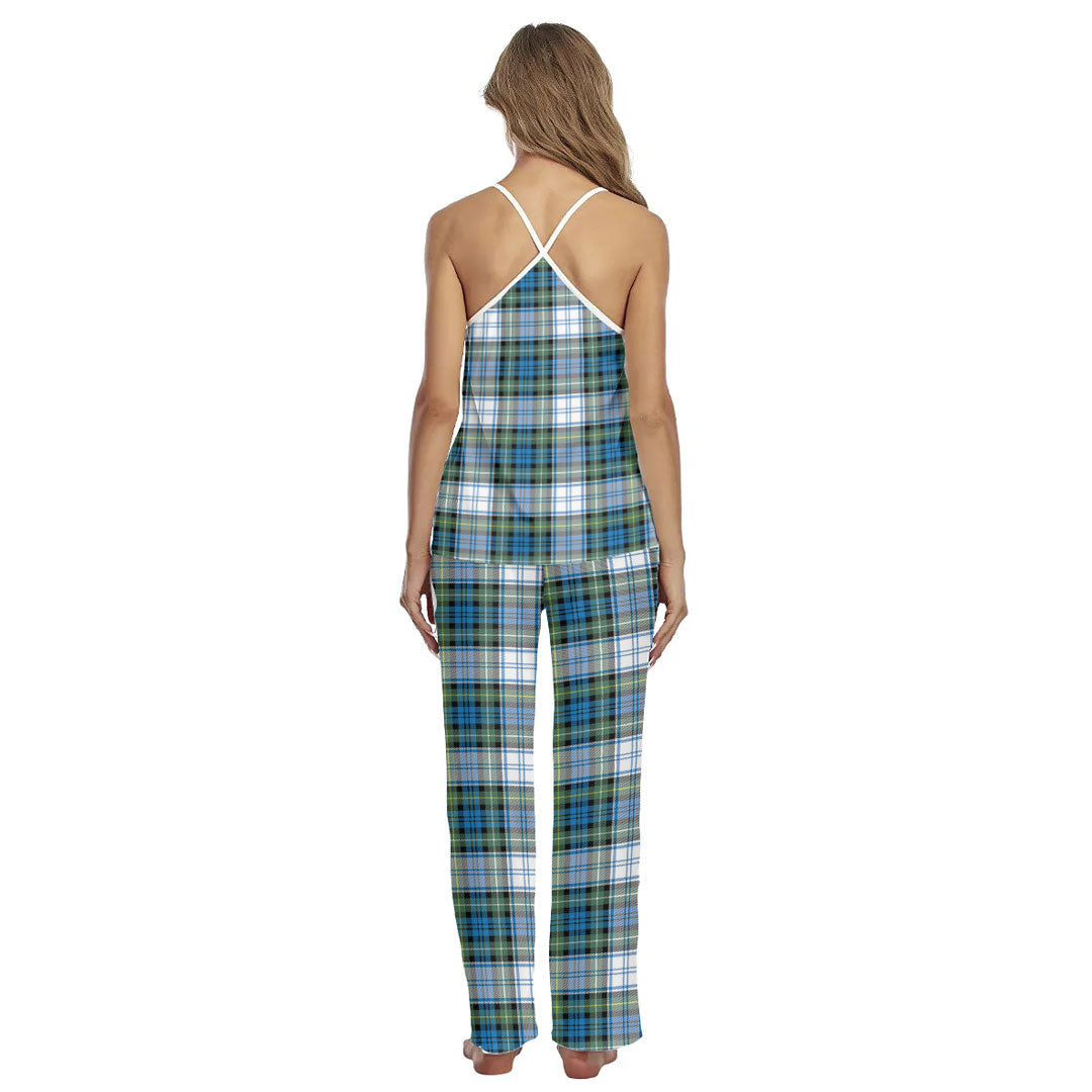 Campbell Dress Ancient Tartan Plaid Cami Pajamas Sets