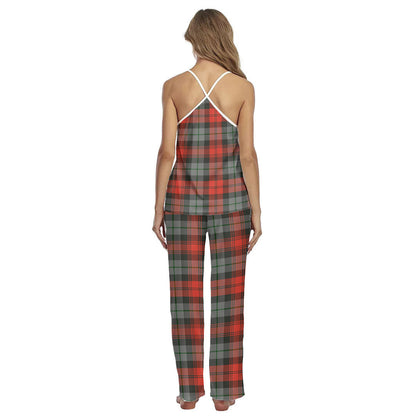 MacLachlan Weathered Tartan Plaid Cami Pajamas Sets