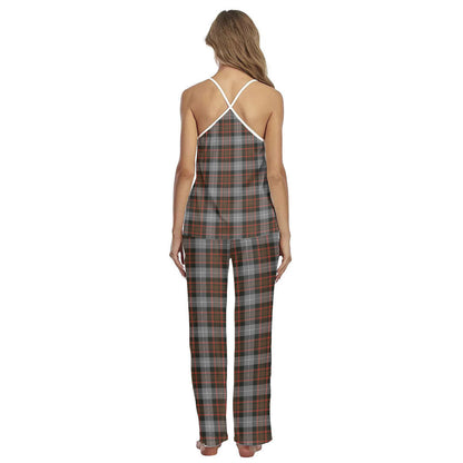 MacRae Hunting Weathered Tartan Plaid Cami Pajamas Sets