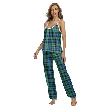 Campbell Ancient 01 Tartan Plaid Cami Pajamas Sets