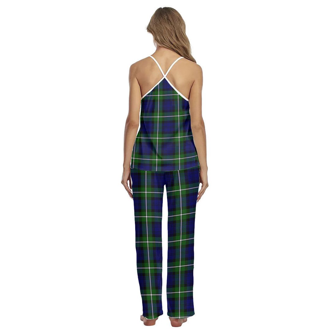 Forbes Modern Tartan Plaid Cami Pajamas Sets