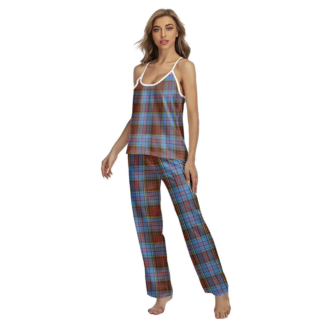 Anderson Modern Tartan Plaid Cami Pajamas Sets