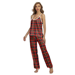 Innes Modern Tartan Plaid Cami Pajamas Sets