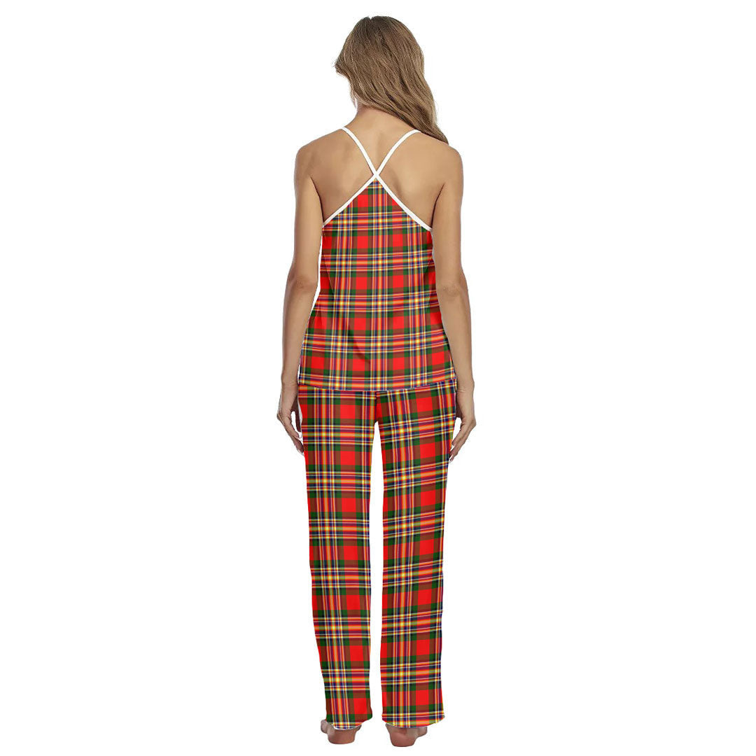 MacGill Modern Tartan Plaid Cami Pajamas Sets