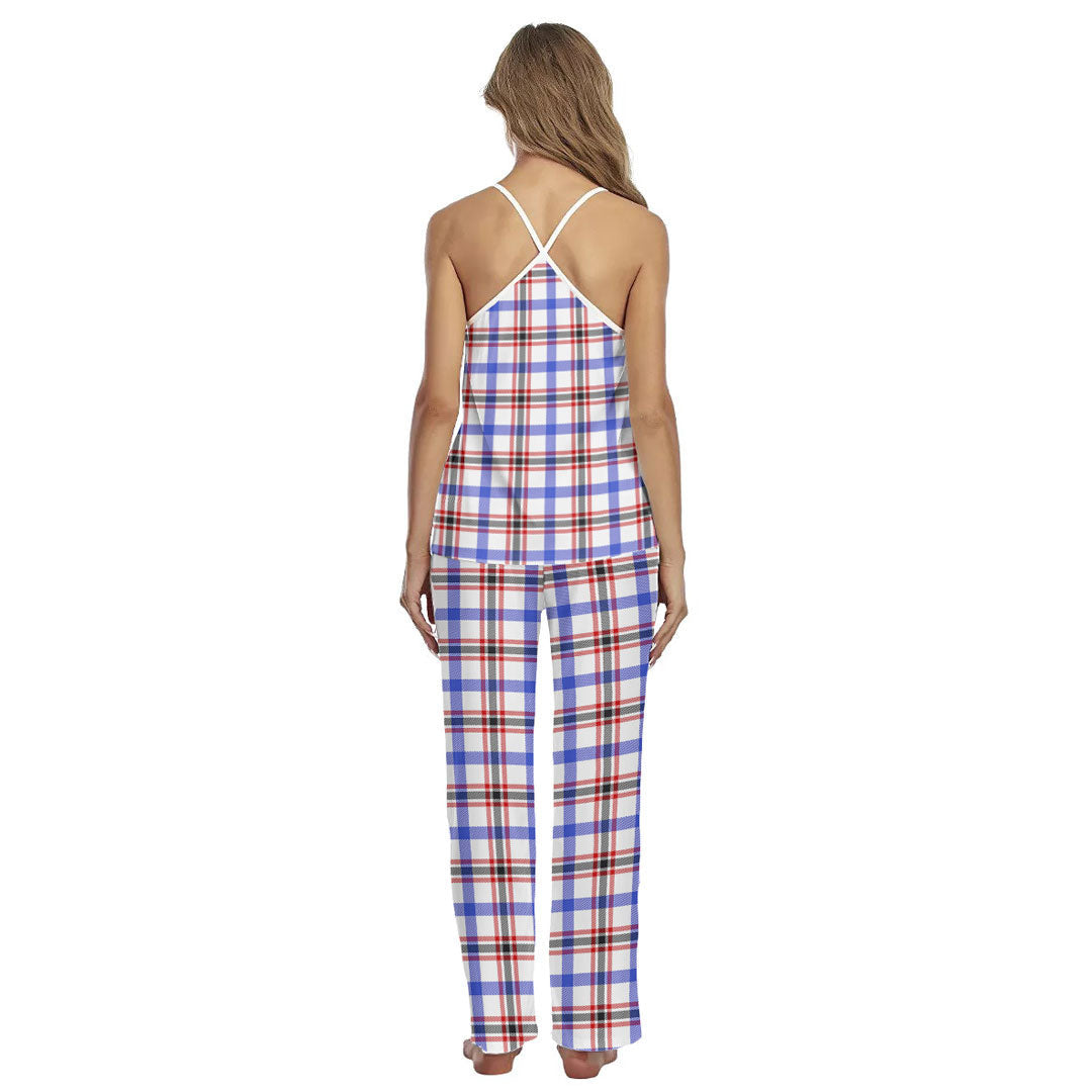 Boswell Modern Tartan Plaid Cami Pajamas Sets