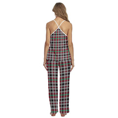 Borthwick Ancient Tartan Plaid Cami Pajamas Sets