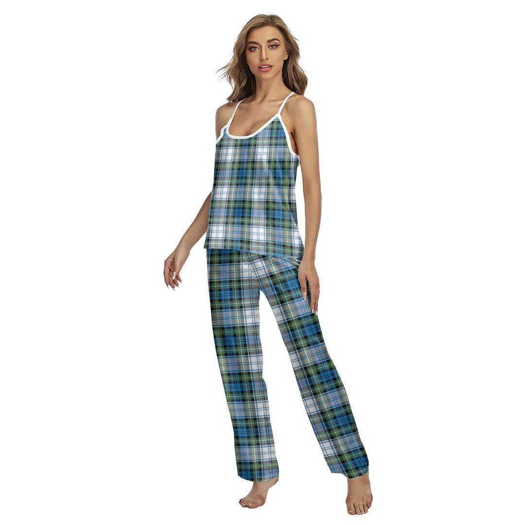 Campbell Dress Ancient Tartan Plaid Cami Pajamas Sets