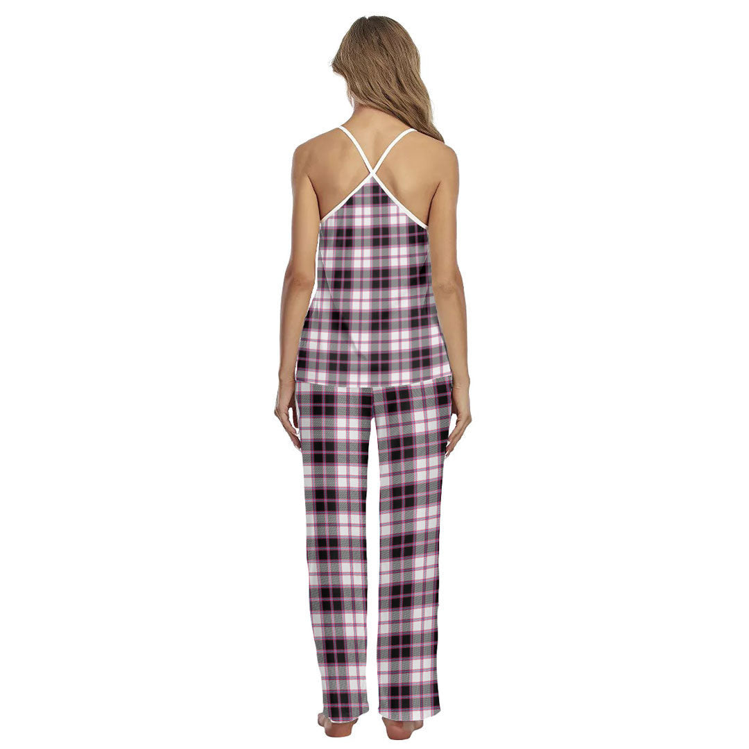 MacPherson Hunting Modern Tartan Plaid Cami Pajamas Sets