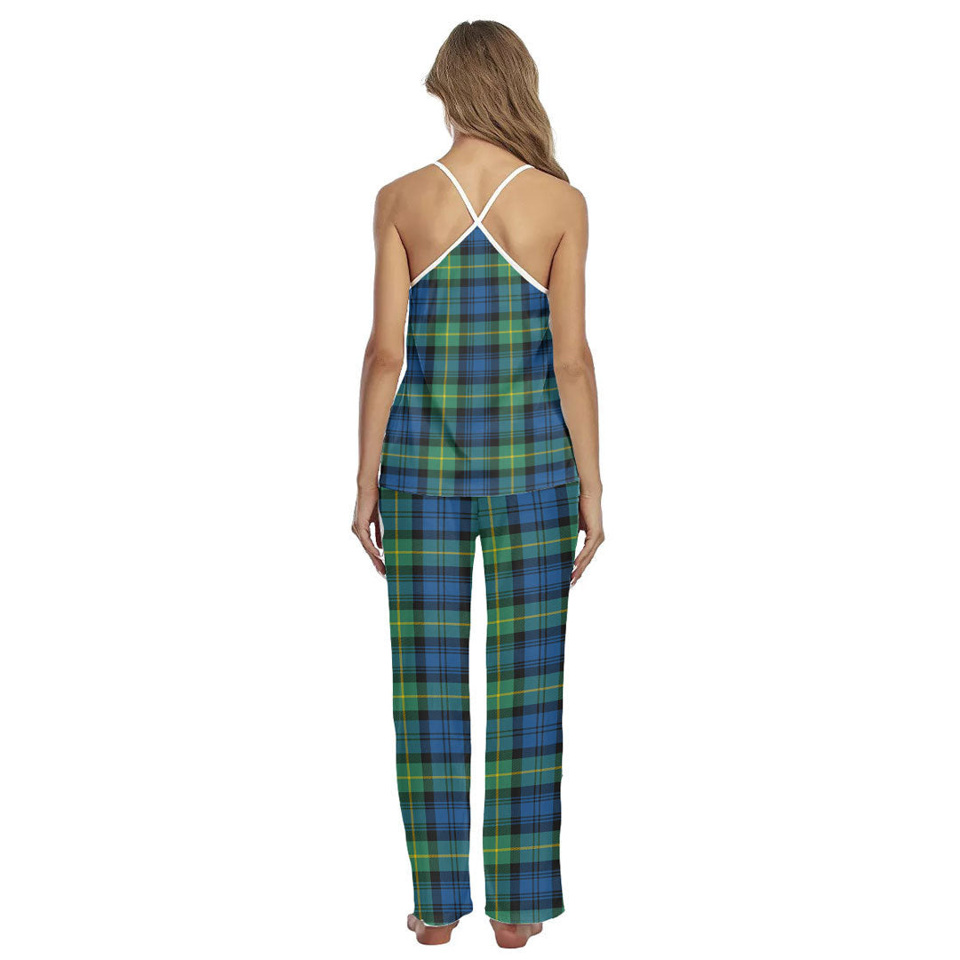 Gordon Ancient Tartan Plaid Cami Pajamas Sets