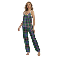 Logan Ancient Tartan Plaid Cami Pajamas Sets