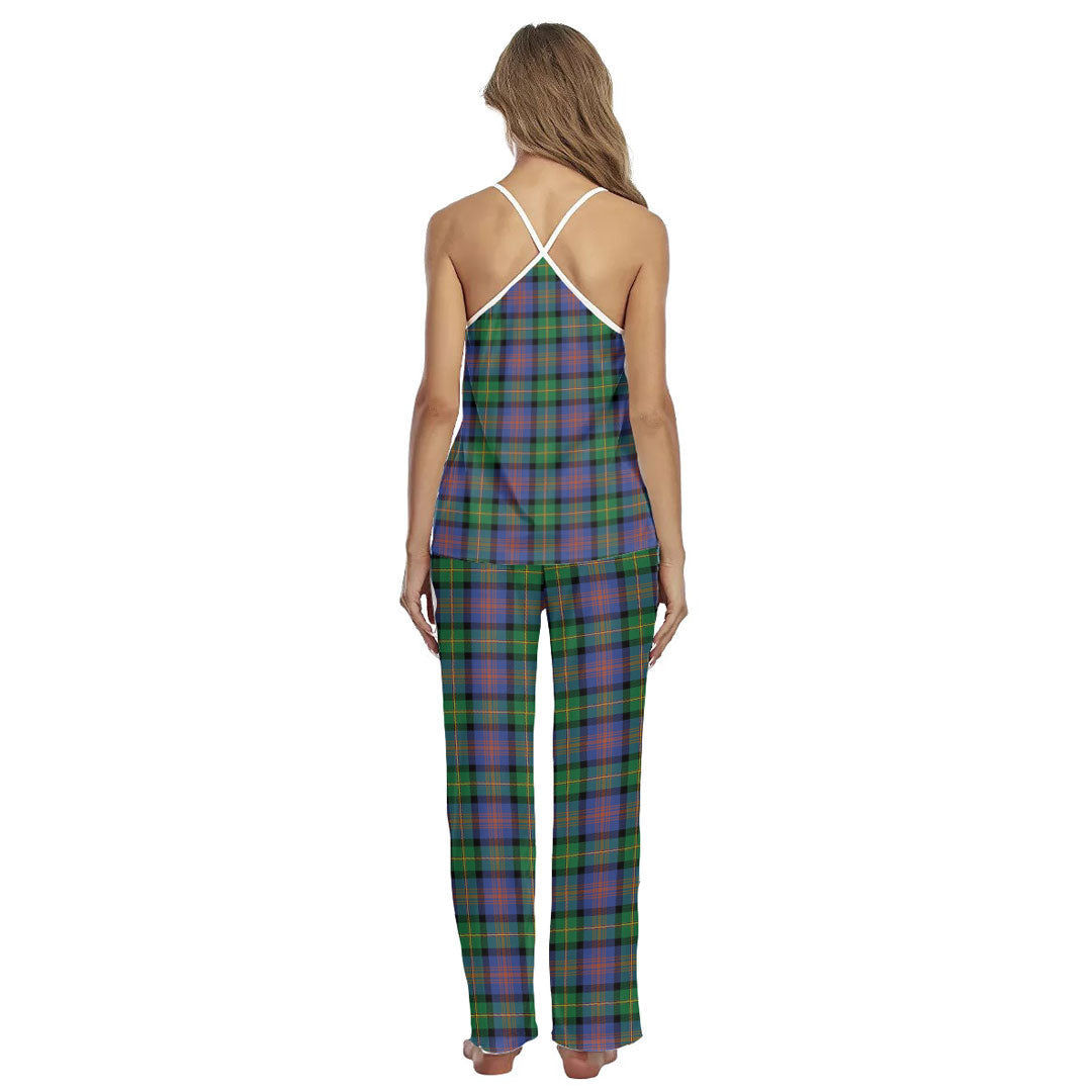 Logan Ancient Tartan Plaid Cami Pajamas Sets