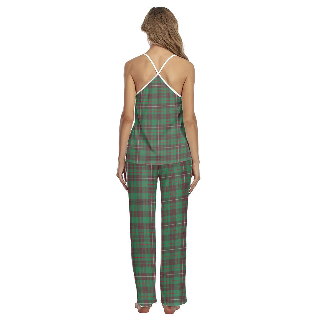 MacKinnon Hunting Ancient Tartan Plaid Cami Pajamas Sets