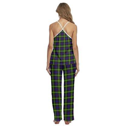 Watson Modern Tartan Plaid Cami Pajamas Sets