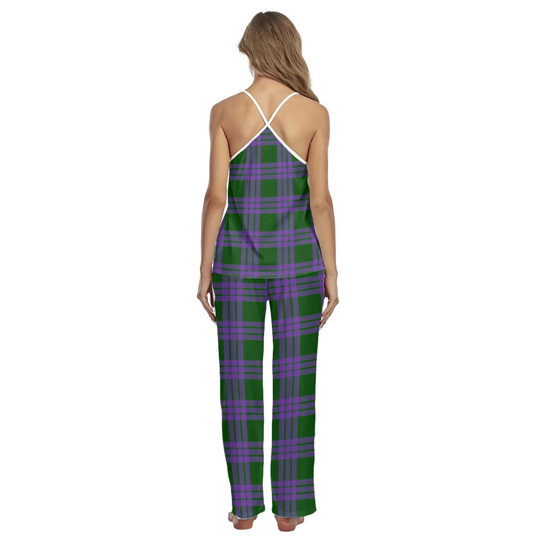 Elphinstone Tartan Plaid Cami Pajamas Sets