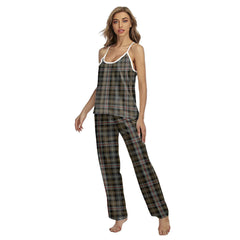 MacKenzie Weathered Tartan Plaid Cami Pajamas Sets