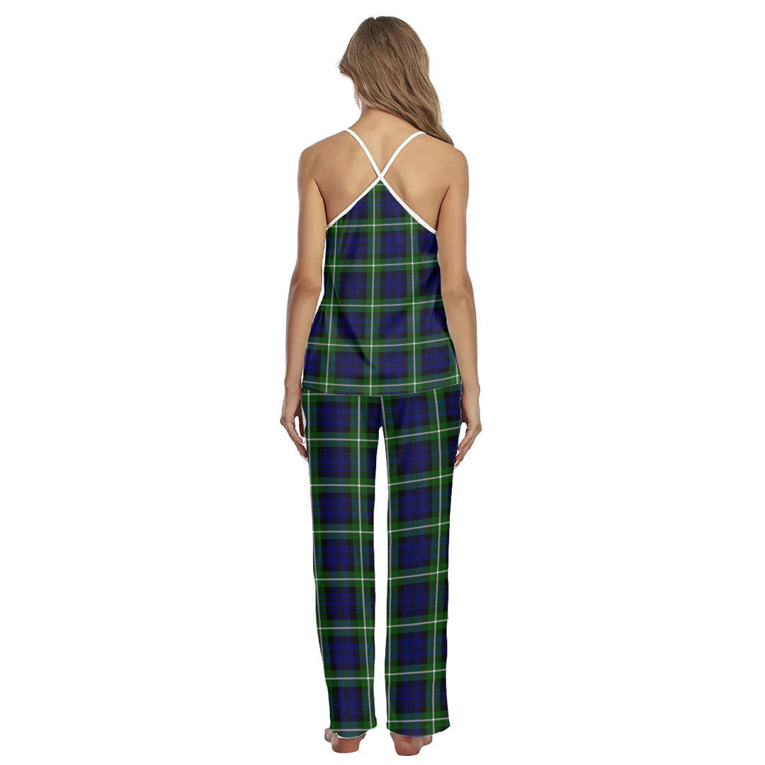 Lamont Modern Tartan Plaid Cami Pajamas Sets