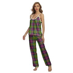 MacDonald of Clanranald Tartan Plaid Cami Pajamas Sets