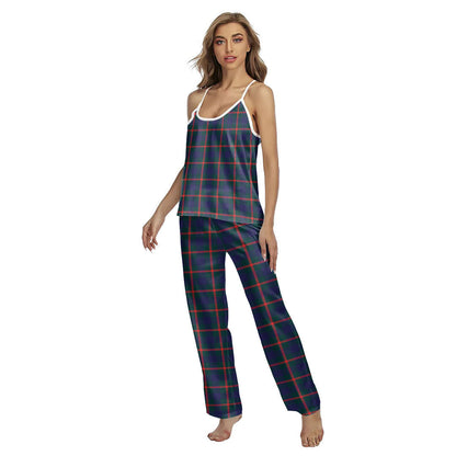 Agnew Modern Tartan Plaid Cami Pajamas Sets