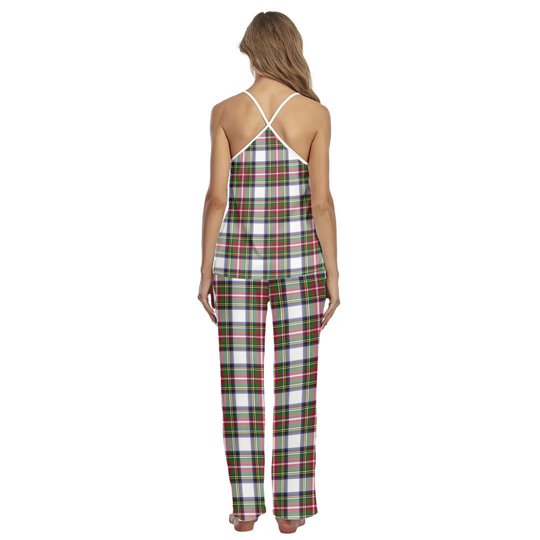 Stewart Dress Modern Tartan Plaid Cami Pajamas Sets