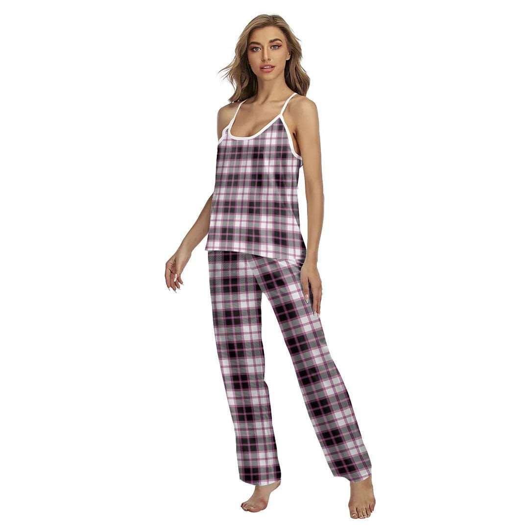 MacPherson Hunting Modern Tartan Plaid Cami Pajamas Sets