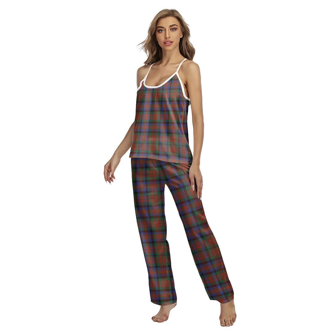 MacDuff Hunting Modern Tartan Plaid Cami Pajamas Sets