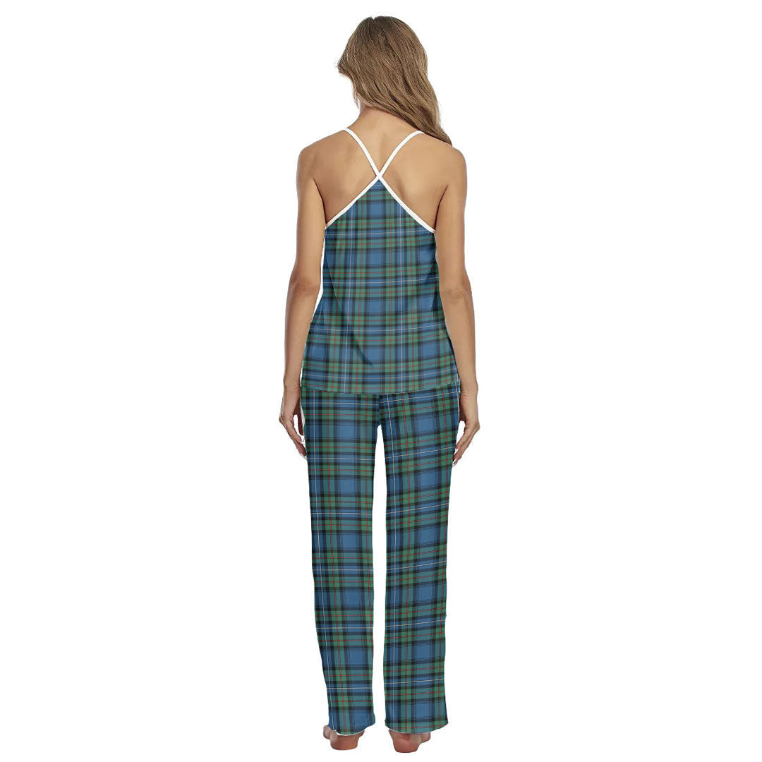 Robertson Hunting Ancient Tartan Plaid Cami Pajamas Sets