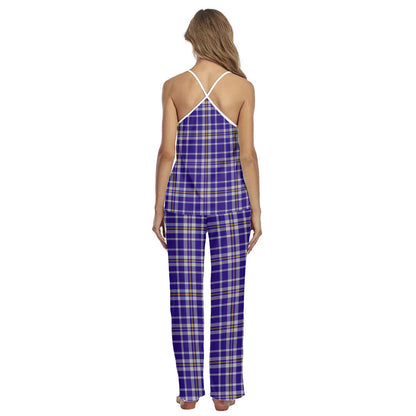 Ochterlony Tartan Plaid Cami Pajamas Sets