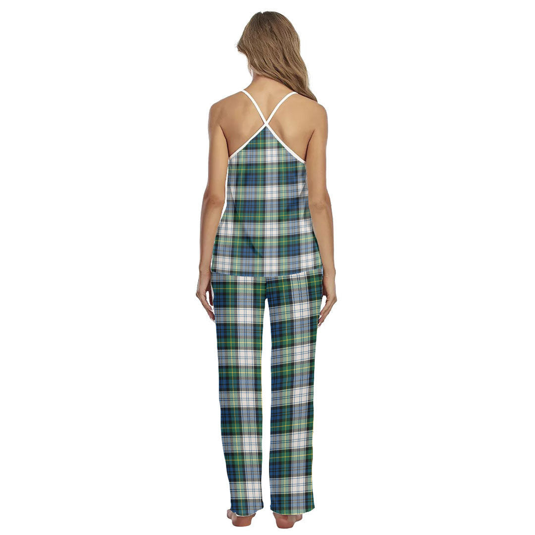 Gordon Dress Ancient Tartan Plaid Cami Pajamas Sets