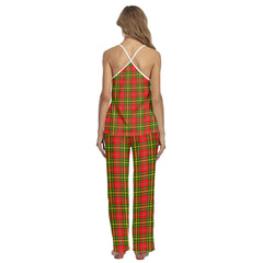 Leask Tartan Plaid Cami Pajamas Sets