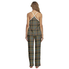 Stewart Hunting Weathered Tartan Plaid Cami Pajamas Sets