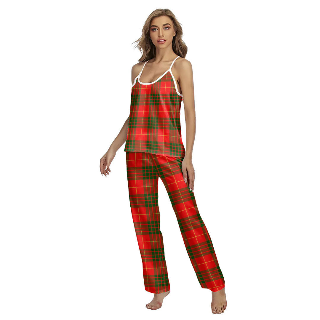 Cameron Modern Tartan Plaid Cami Pajamas Sets
