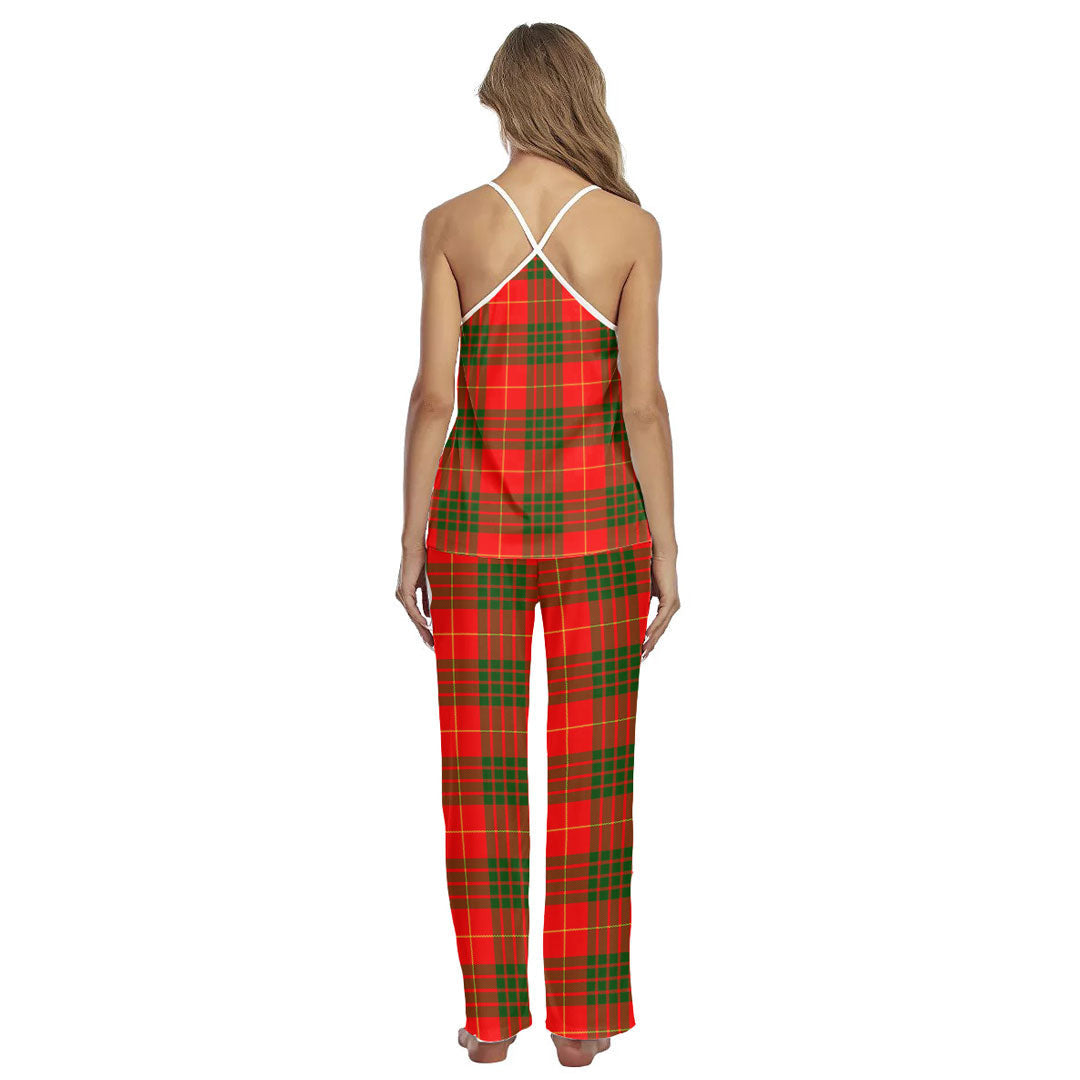 Cameron Modern Tartan Plaid Cami Pajamas Sets