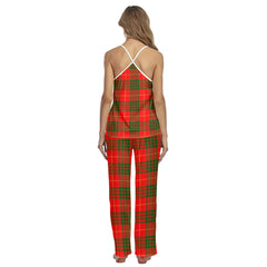 Cameron Modern Tartan Plaid Cami Pajamas Sets