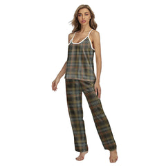 Stewart Hunting Weathered Tartan Plaid Cami Pajamas Sets