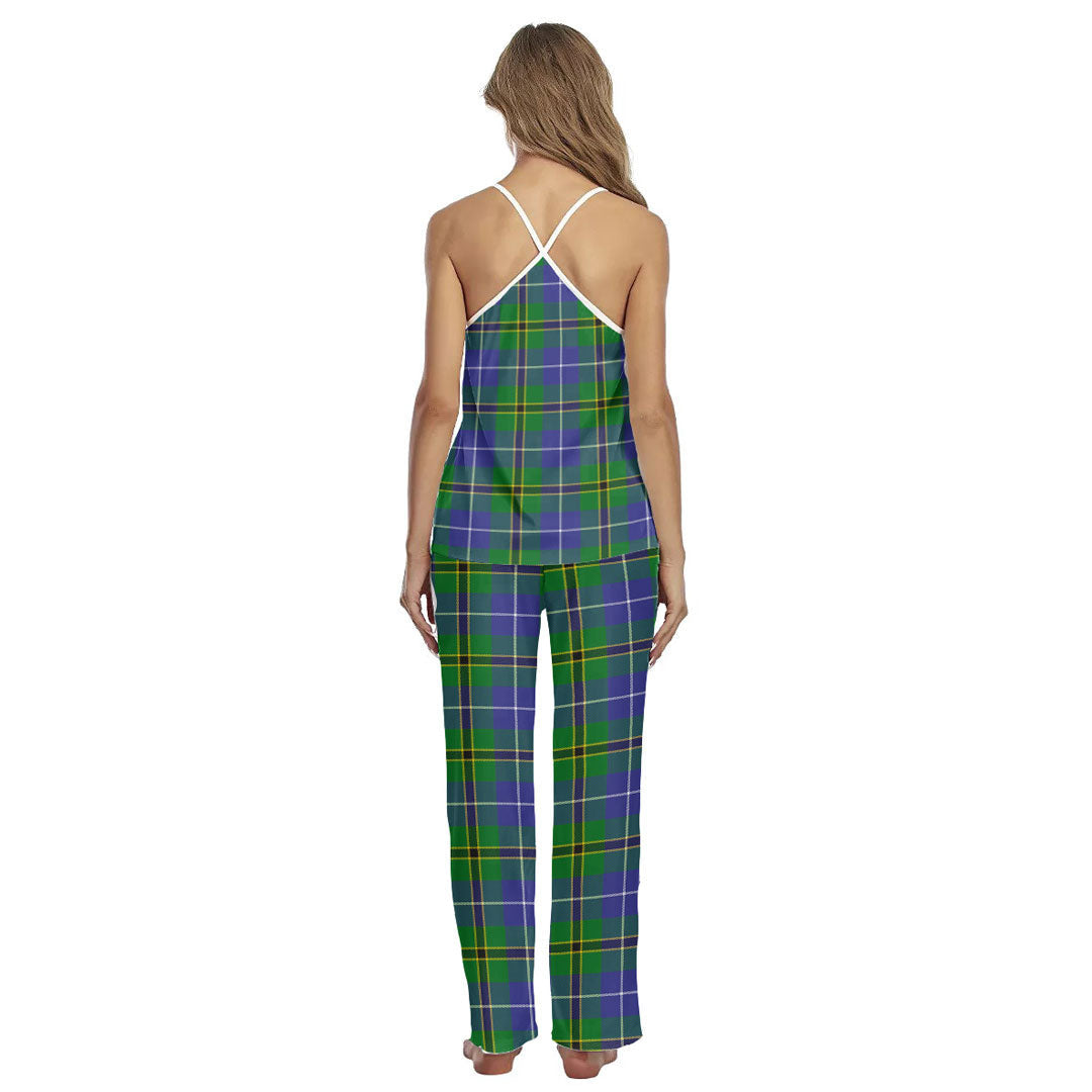 Turnbull Hunting Tartan Plaid Cami Pajamas Sets