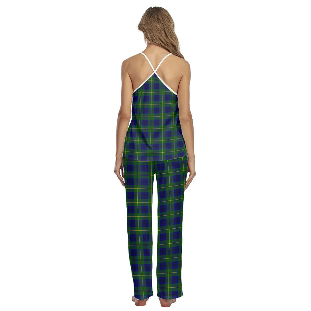 Johnston Modern Tartan Plaid Cami Pajamas Sets