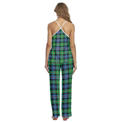 Murray of Atholl Ancient Tartan Plaid Cami Pajamas Sets