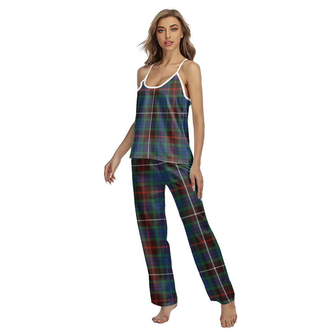 Fraser Hunting Ancient Tartan Plaid Cami Pajamas Sets