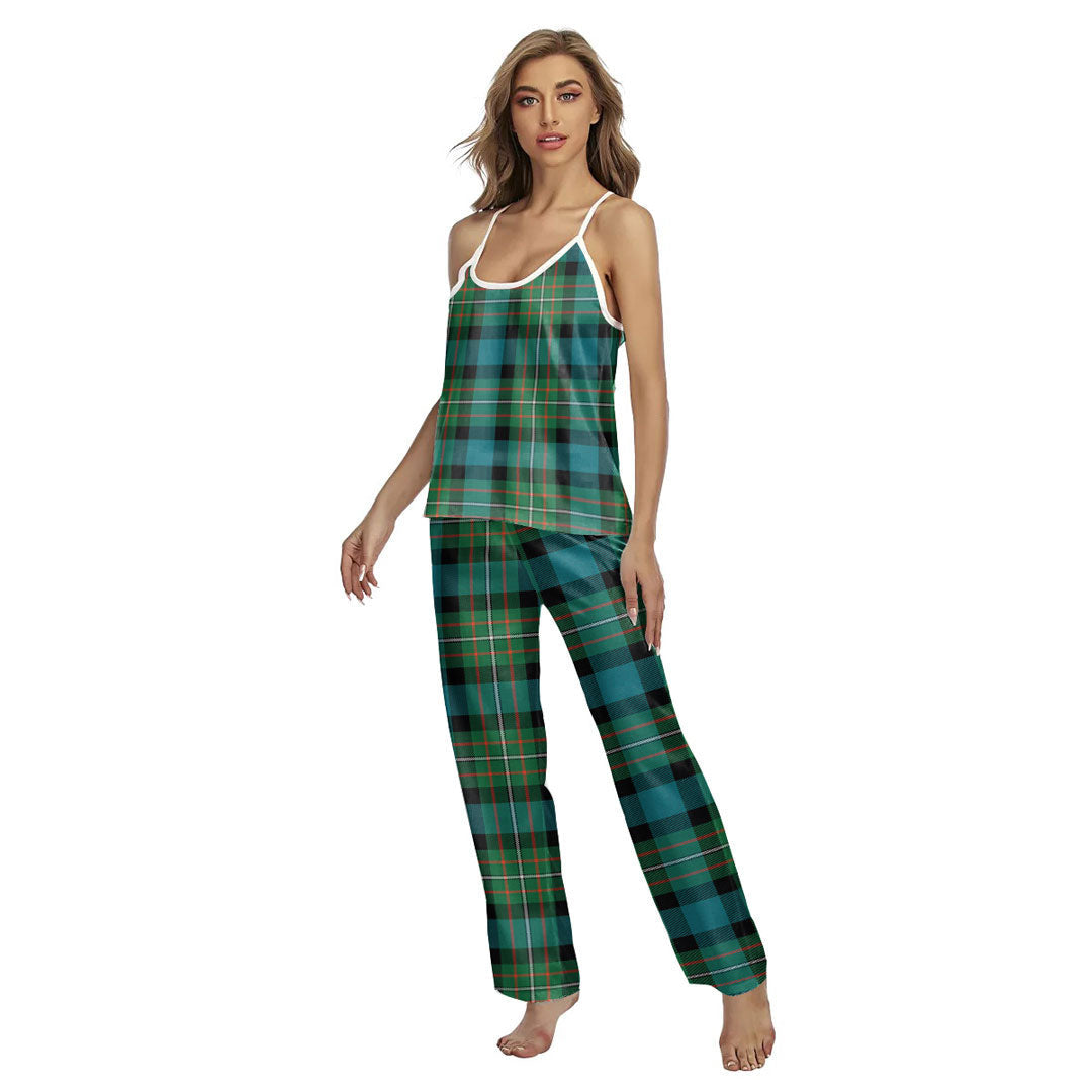 FERGUSON ANCIENT Tartan Plaid Cami Pajamas Sets