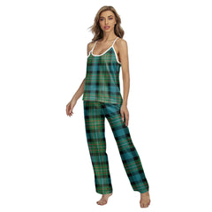 FERGUSON ANCIENT Tartan Plaid Cami Pajamas Sets