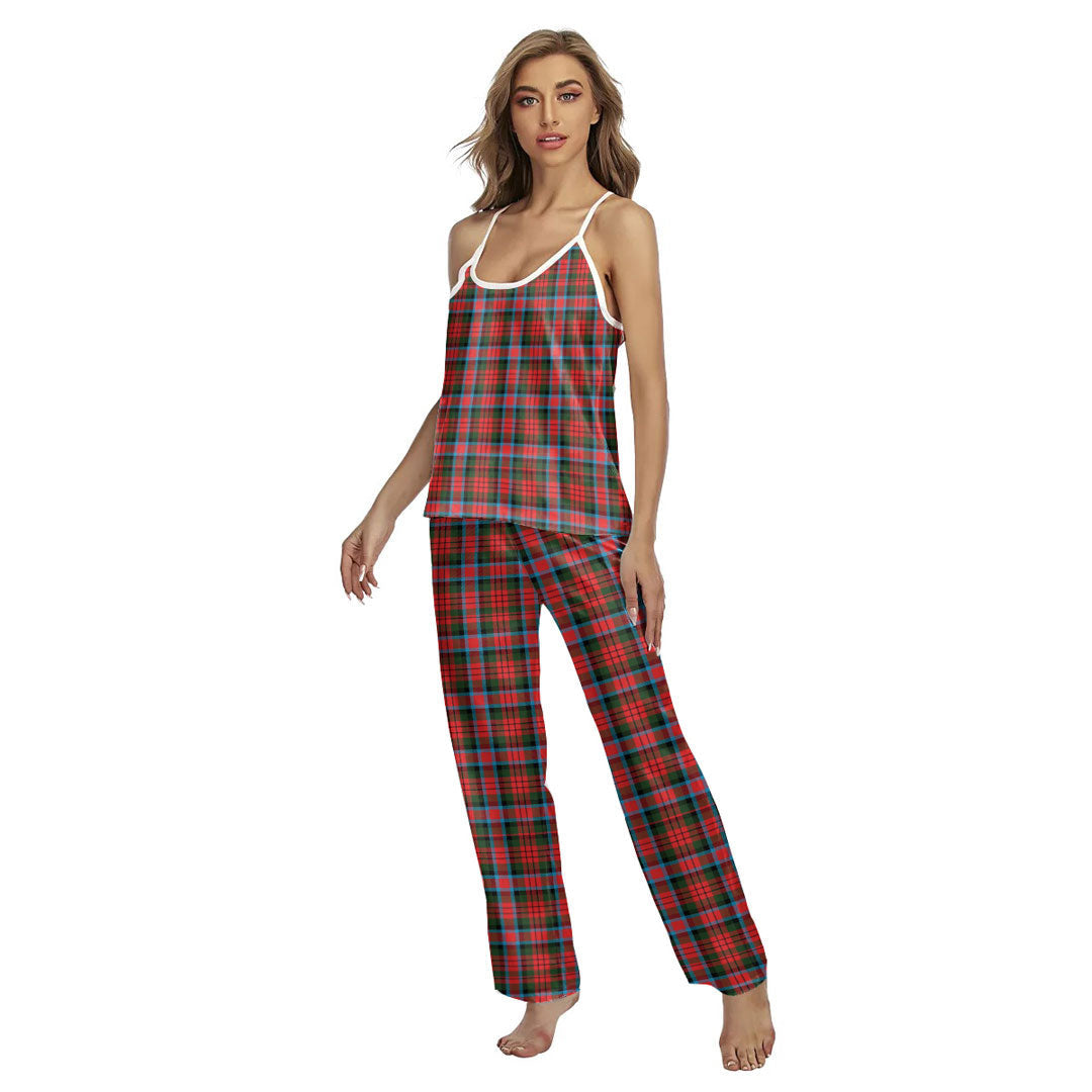 MacDuff Modern Tartan Plaid Cami Pajamas Sets