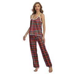 MacDuff Modern Tartan Plaid Cami Pajamas Sets