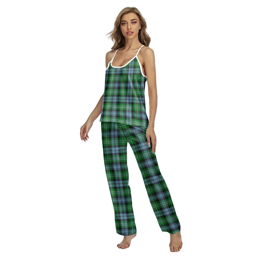 Arbuthnot Ancient Tartan Plaid Cami Pajamas Sets