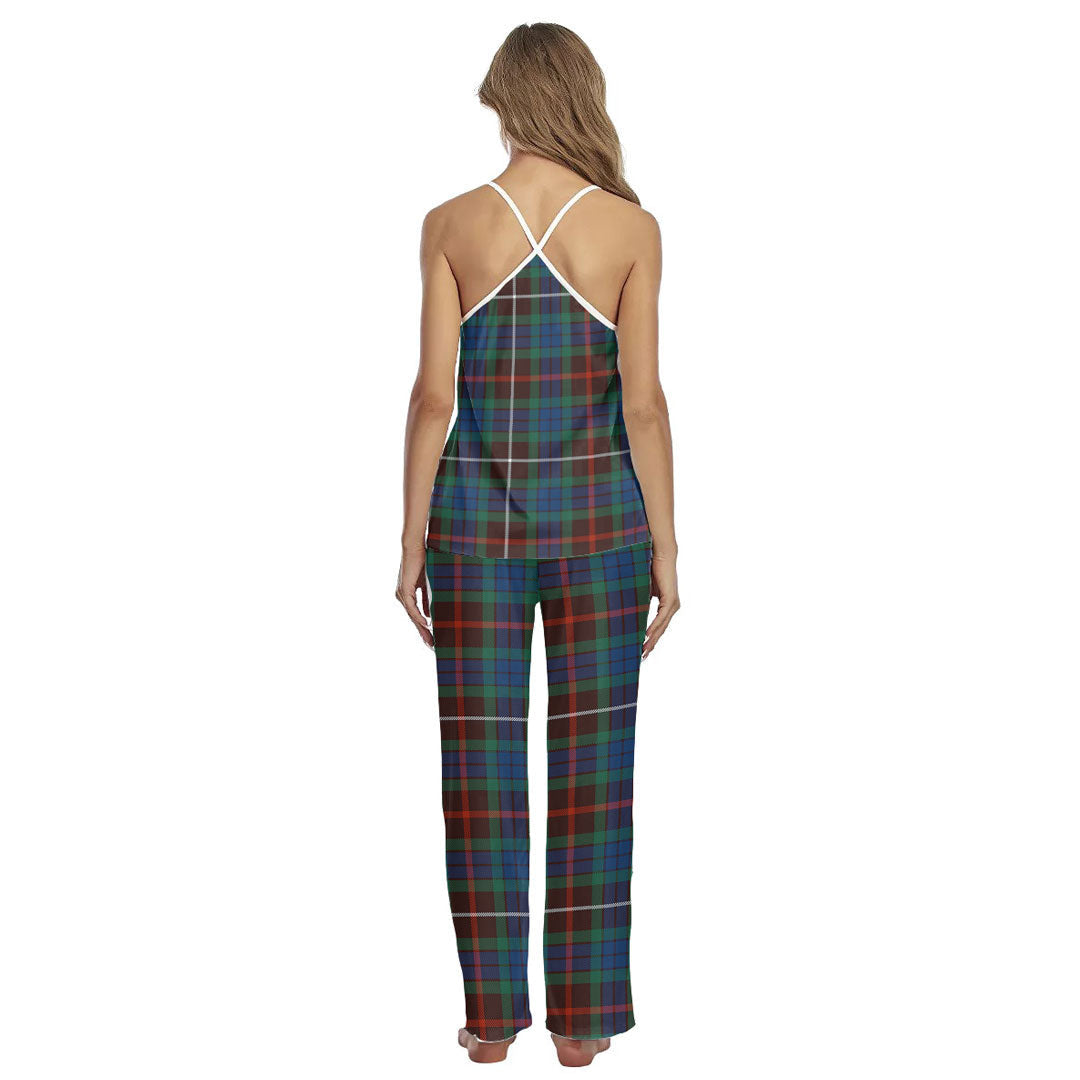 Fraser Hunting Ancient Tartan Plaid Cami Pajamas Sets