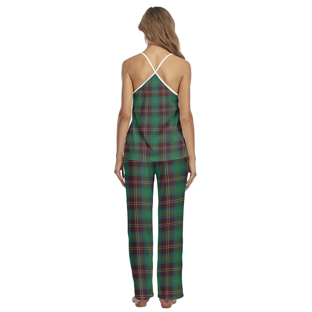 Chisholm Hunting Ancient Tartan Plaid Cami Pajamas Sets